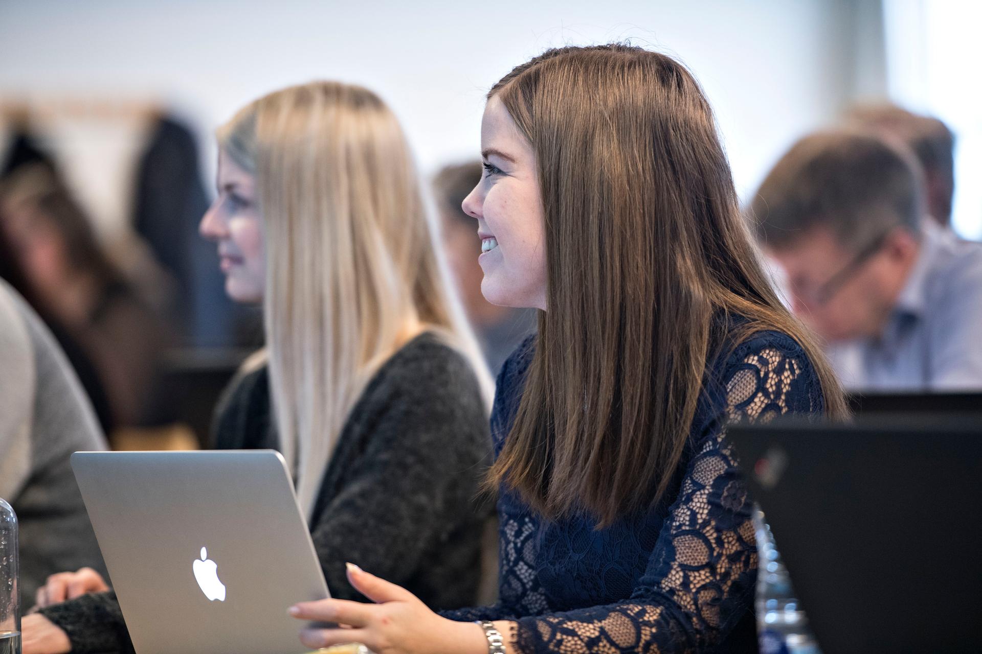 Studerende på HD 1. del i Aalborg