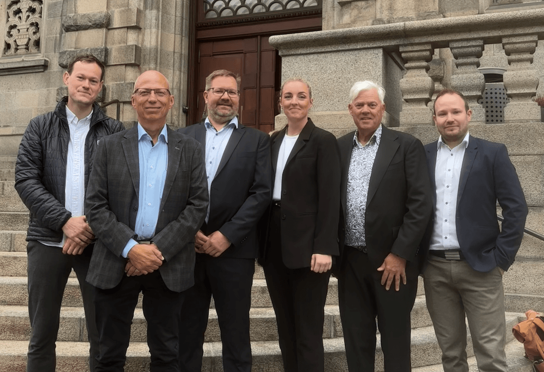 AAU delegation på Christiansborg 
