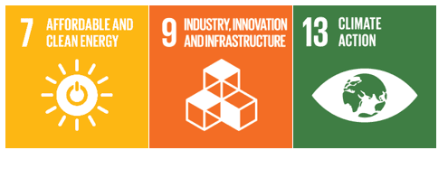 SDG 7, 9 and 13