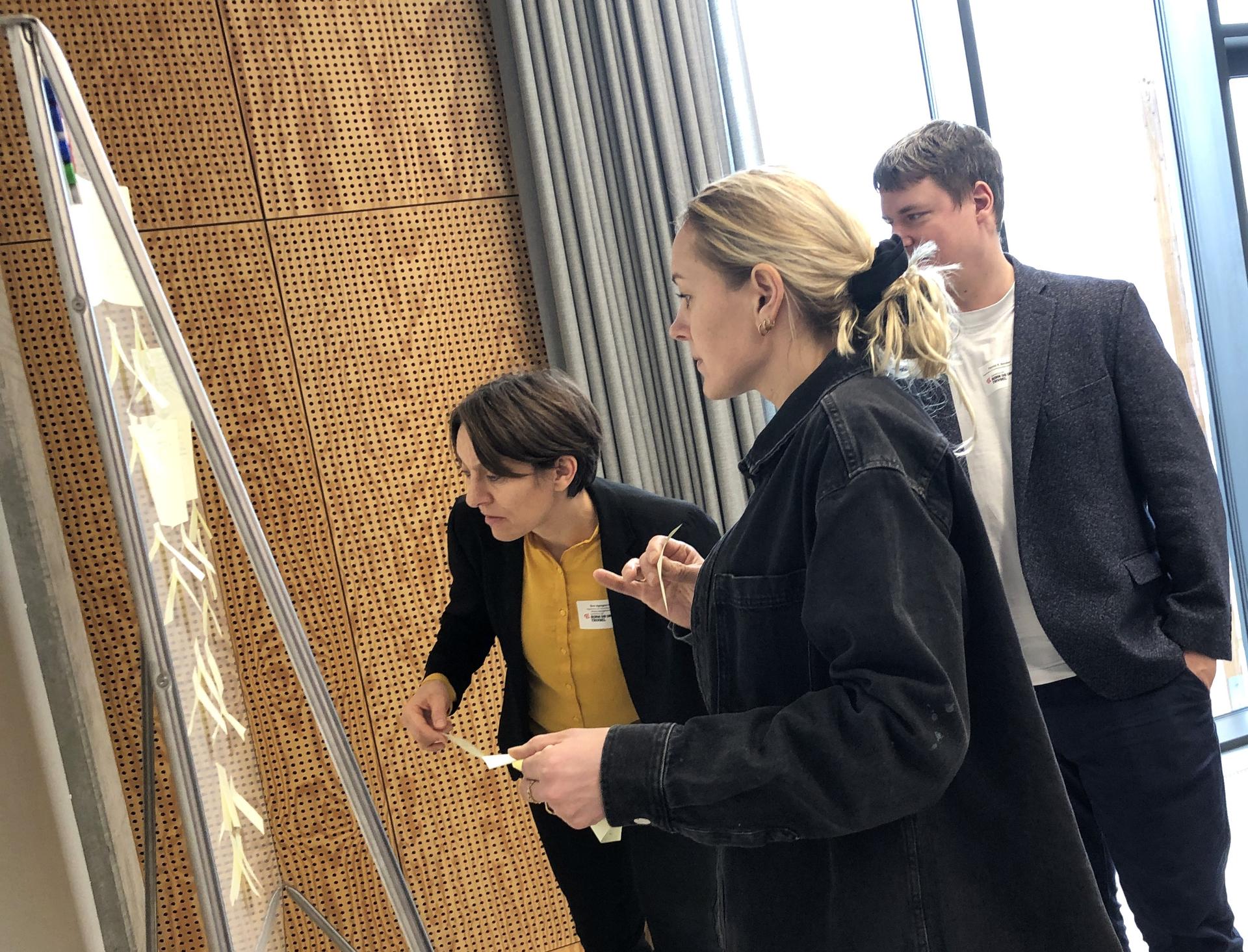 Fra workshoppen 14. marts - Mission: Øget trivsel blandt børn og unge. 