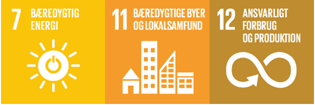 SDG 7, 11 og 12