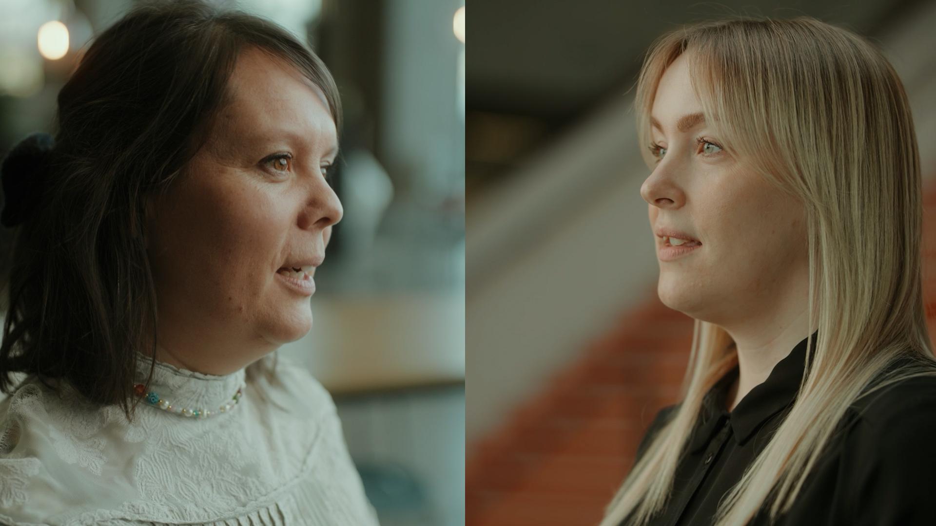 Anne Mørk, ekspert i børneret, og ekspert i databeskyttelse Tanja Kammersgaard